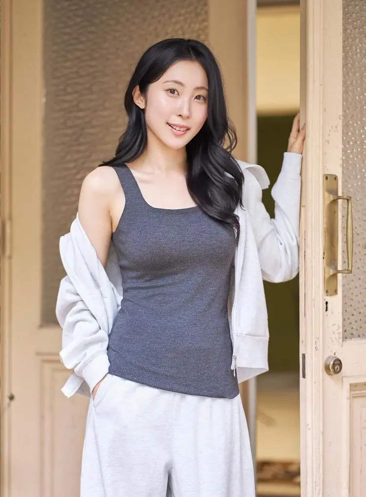 [손예진PICK] 감탄브라 웜에어리 히트탑 스퀘어넥 단품 상세페이지 49